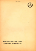 Tesla 805 - Navod k udrzbe 